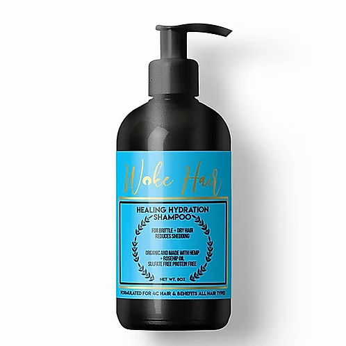 Woke Hair Healing Hydration Shampoo 8 0z