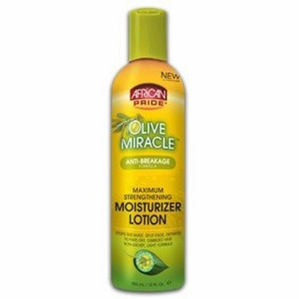 African Pride Olive Miracle Moisture Lotion 12 oz