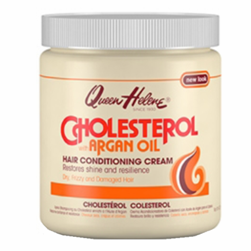 Queen Helene Cholesterol with Argan Oil Hair Conditioning Cream 15 oz