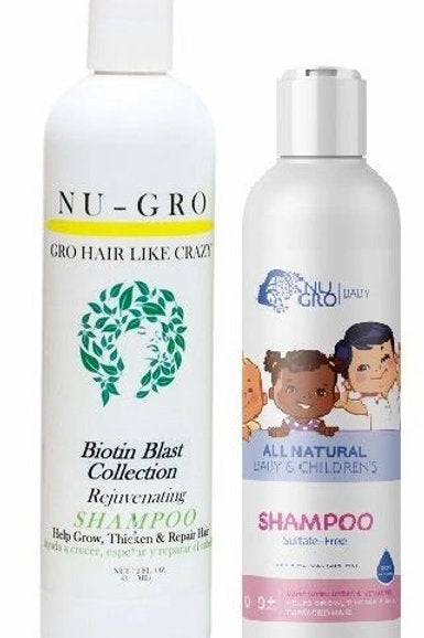 NU-GRO Baby & Kids Hair-GRO Shampoo  8 oz