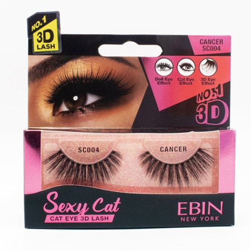 Ebin New York Sexy Cat Eye 3D Lash Cancer SC004