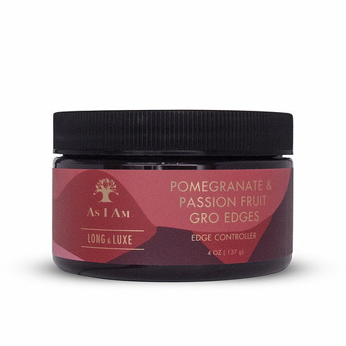 Long & Luxe  Gro Edges with Pomegranate & Passion Fruit 4 oz