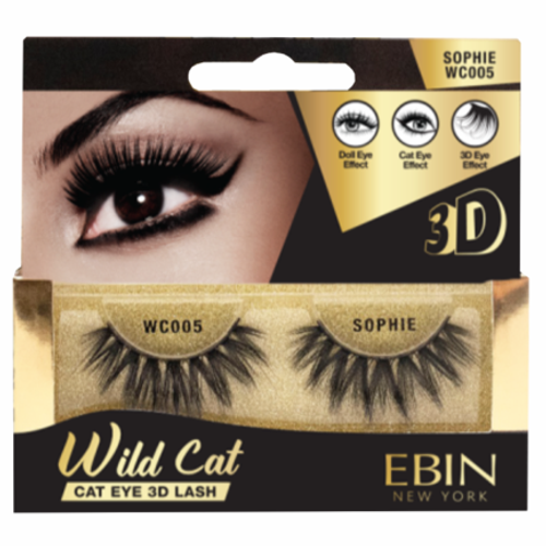 Ebin New York Wild Cat Cat Eye 3D Lash Sophie WC005