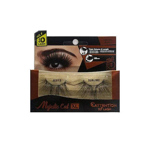 Capture everyone’s attention with our Majestic Cat 3D Lashes Get your desired lo