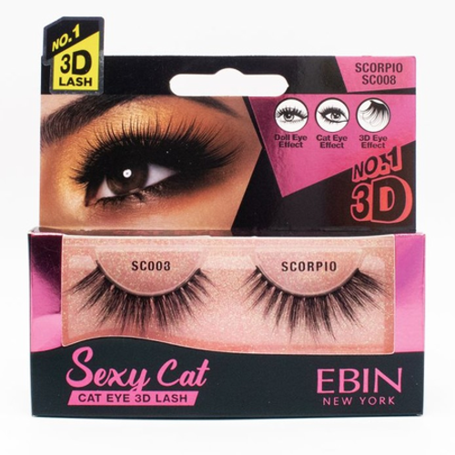 Ebin New York Sexy Cat Eye 3D Lash Scorpio SC008