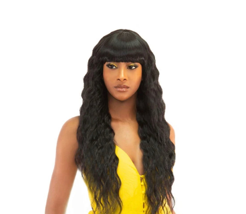 Awesome Good Hair Day Collection Human Blend Full Wig Willow