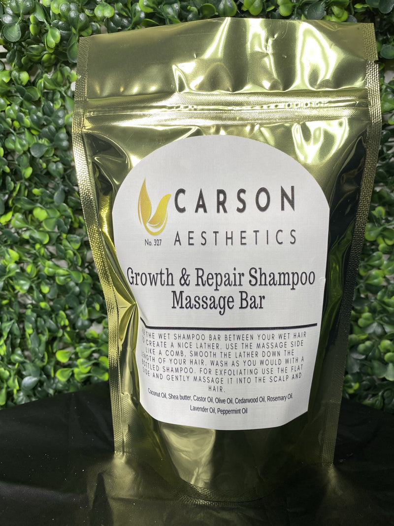 Carson Aesthetics Growth & Repair Shampoo Massage Bar