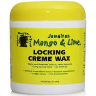 Jamaican Mango & Lime Locking Creme Wax 16 OZ