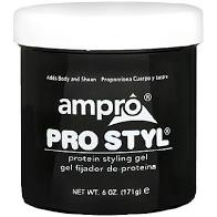Ampro Pro Style Blk Super Hold